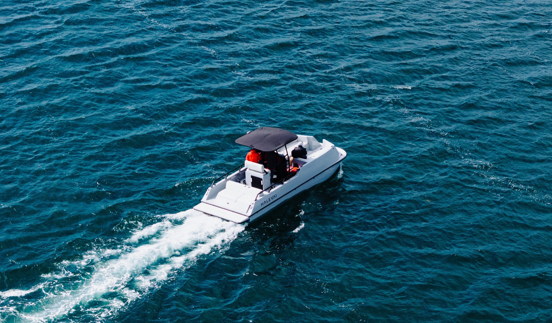 Halevai boat on the ocean